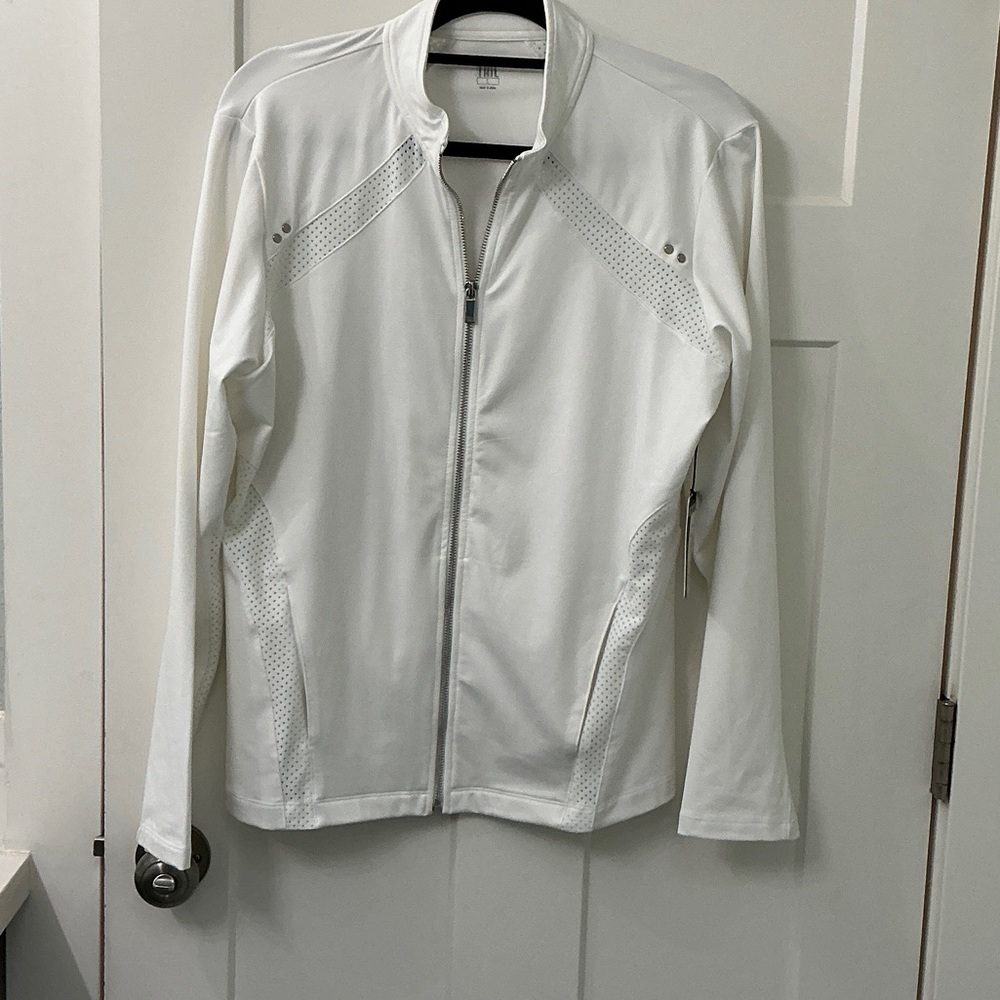 Tail Active UPF 50 White Comfort Stretch Jacket
